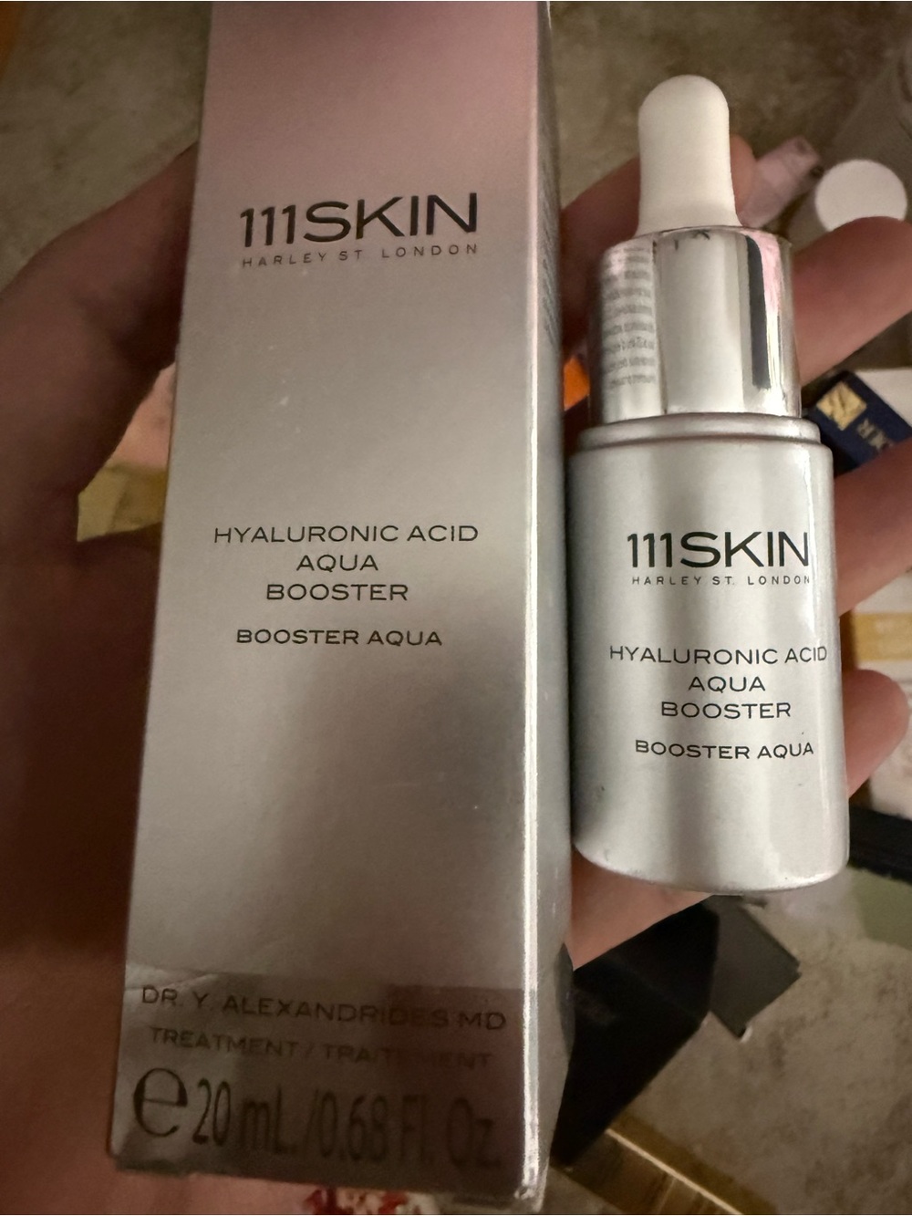 111SKIN Hyaluronic Acid Aqua Booster – Silver
